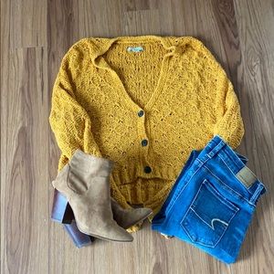 Ae cropped sweater